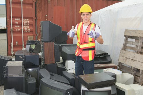 Highgate garage being cleared efficiently