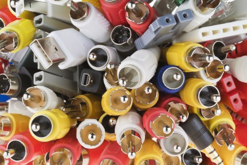 Segregated waste containers for recycling and disposal